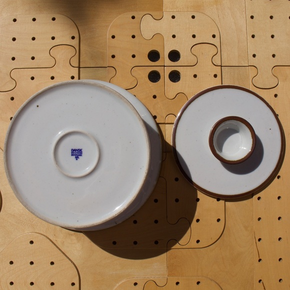 Dansk Design Denmark Midcentury Brown Mist 1.75QT Casserole W/ Lid - Picture 12 of 16